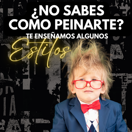 ¿No sabes cómo peinarte? Quédate y te mostramos cómo.