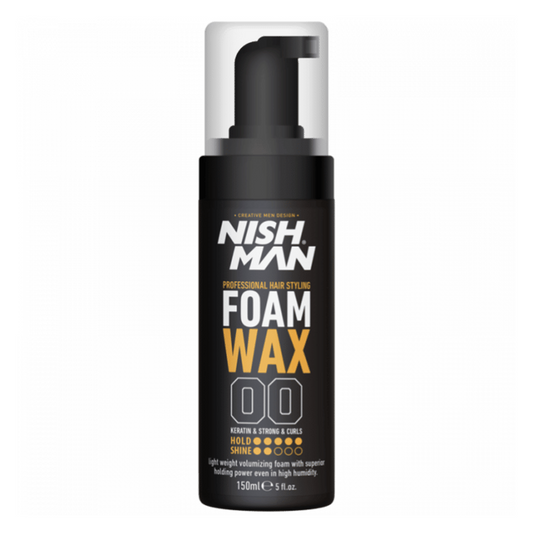 Espuma Fijadora Foam Wax 150ml - Nishman
