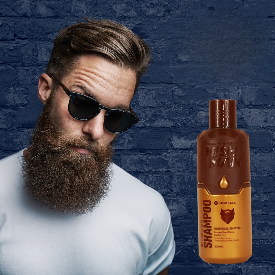 Shampoo Para Barba 200ml - Nish Man