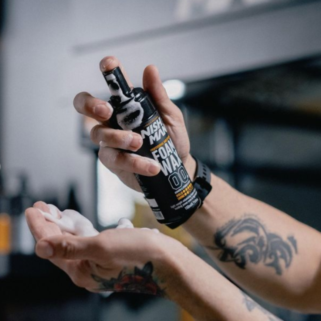 Espuma Fijadora Foam Wax 150ml - Nishman