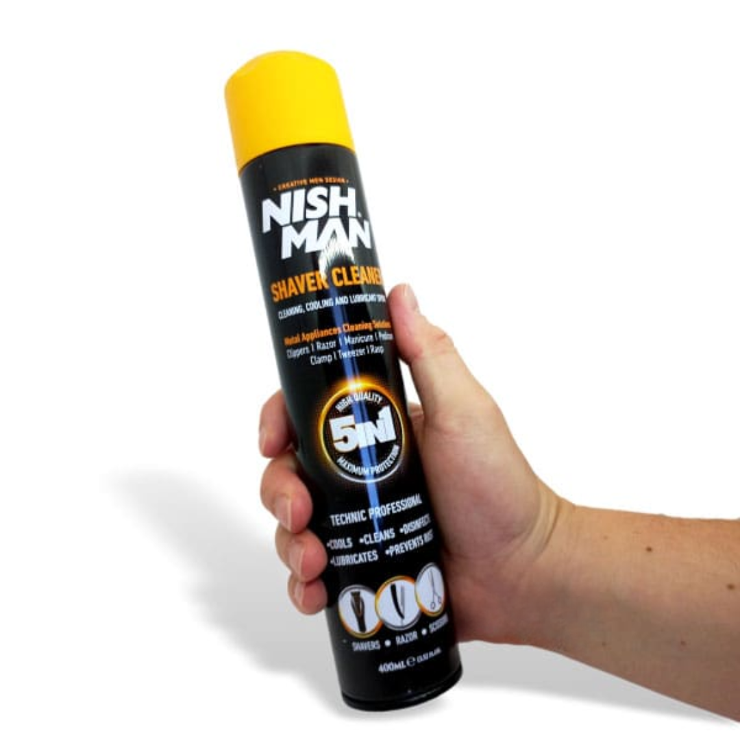Shaver Cleaner 5 en 1 400ML - Nishman