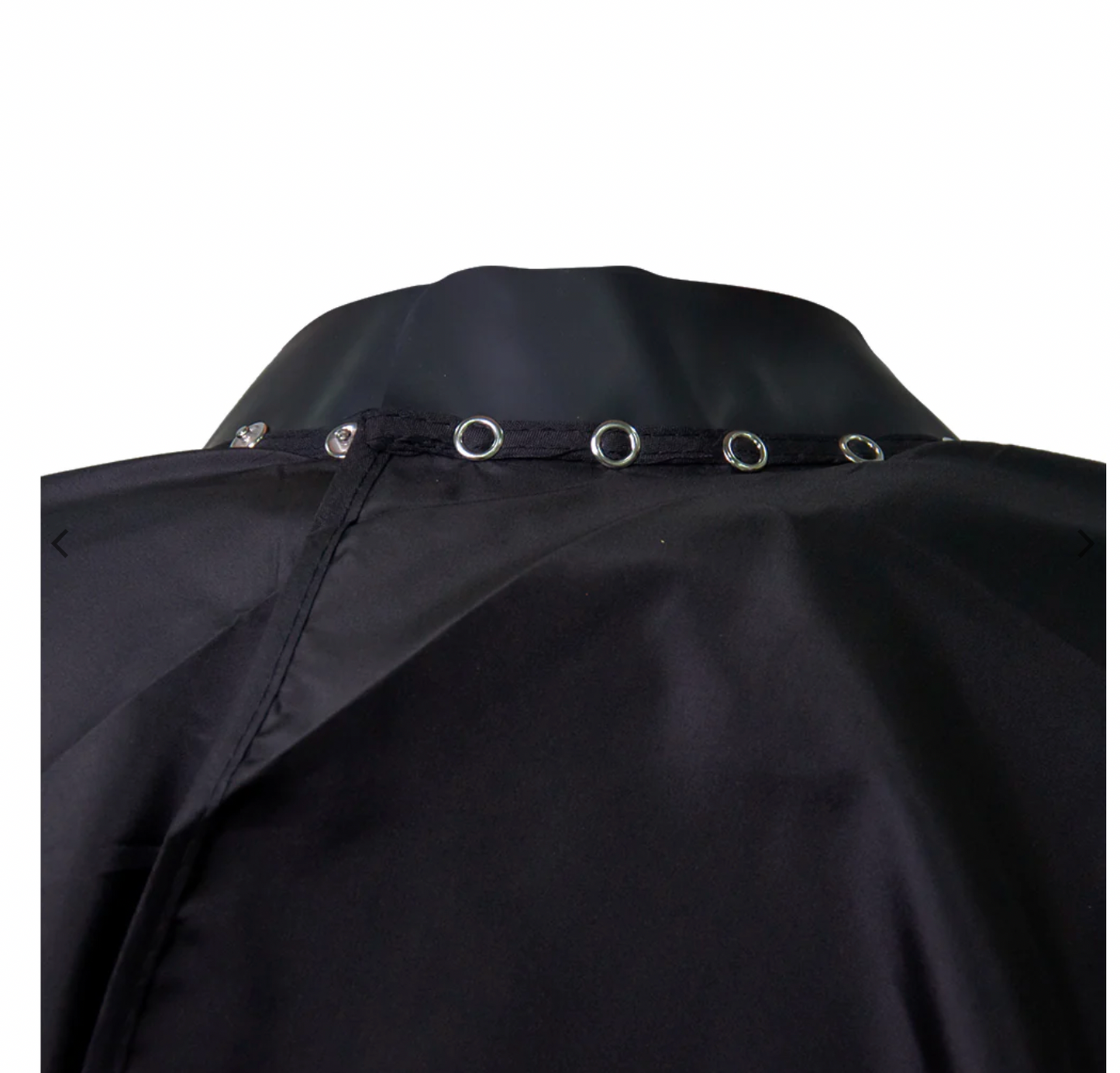 Capa de Barbero Broches Cuello de Silicona