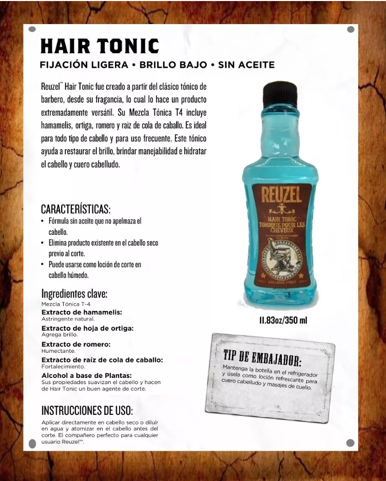 Hair Tonic Reuzel 350ML