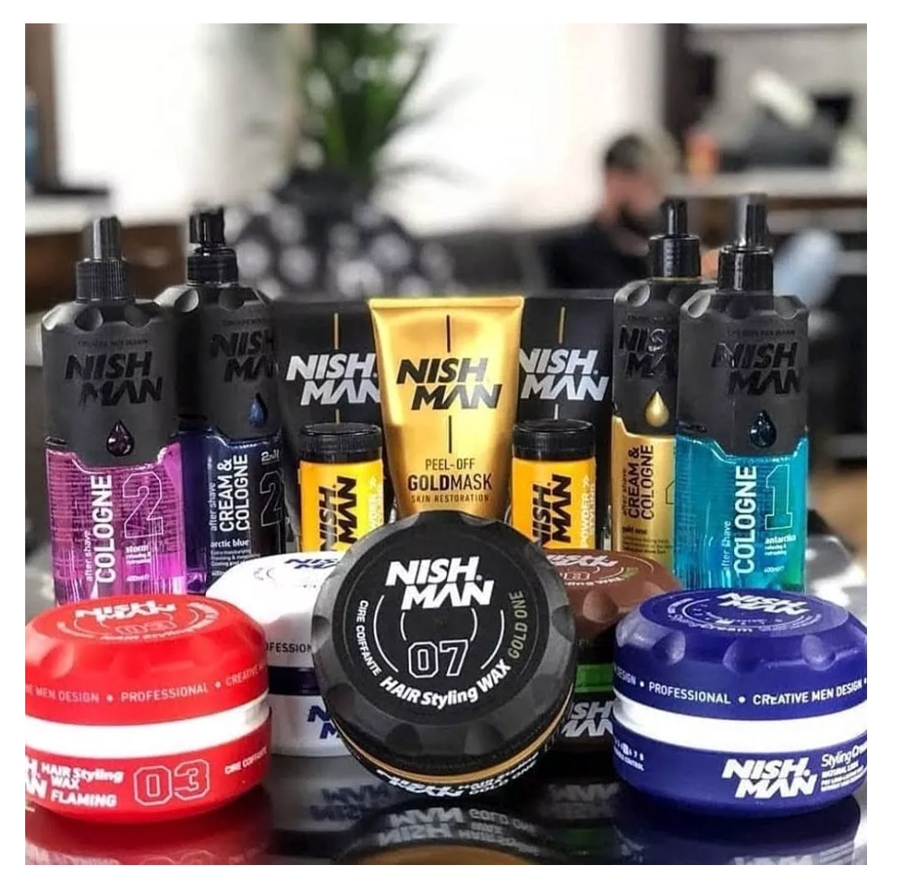 After cologne sun sense 08 Nish Man 400 ml