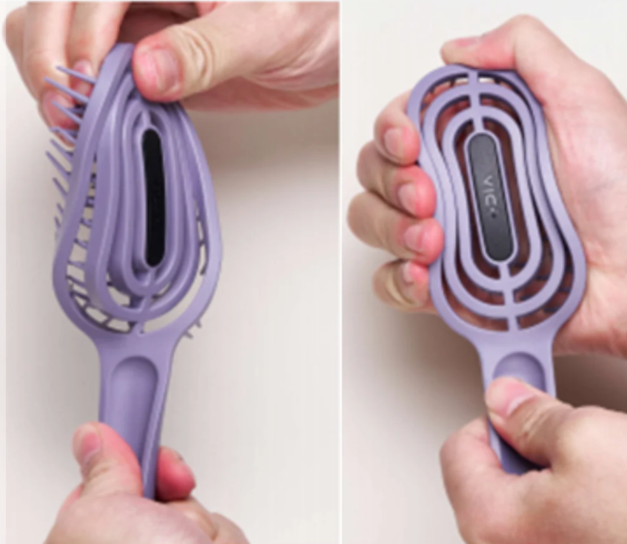ZERO TANGLE DETANGLING BRUSH Q3 - COLOR MORADO
