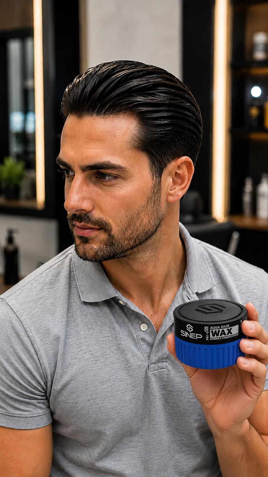 HAIR WAX S2 BLUE - SINEP 150ML