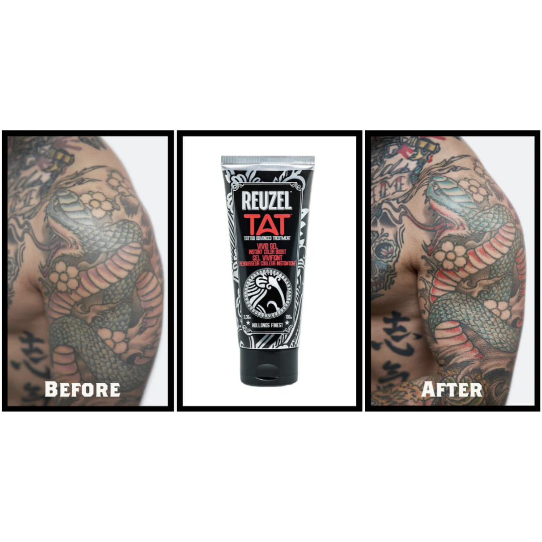 Vivid Gel Hidratante 100ml - Línea para Tatuajes Reuzel