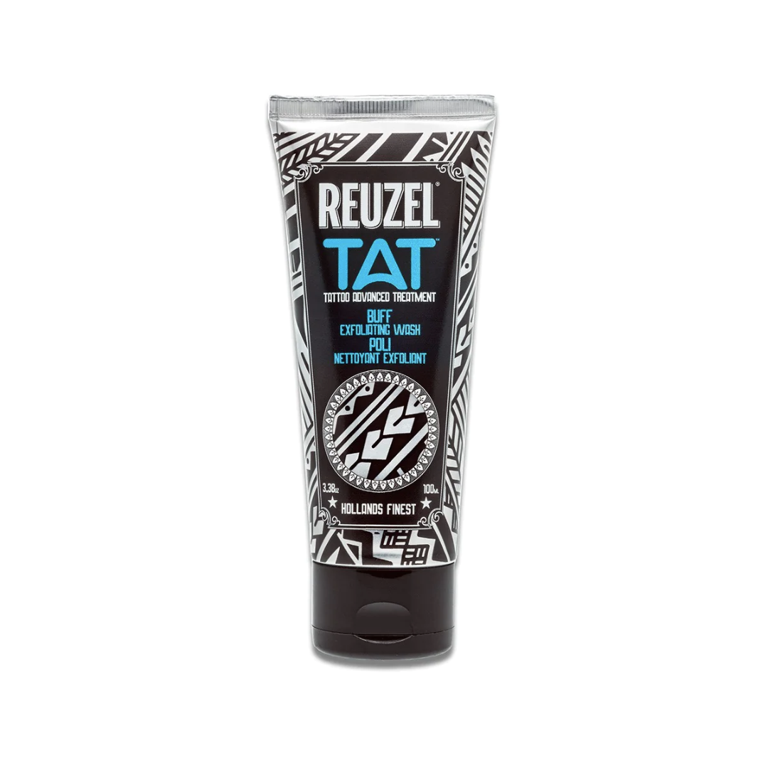 Buff Limpiador Exfoliante Reuzel 100ml - Línea para Tatuajes