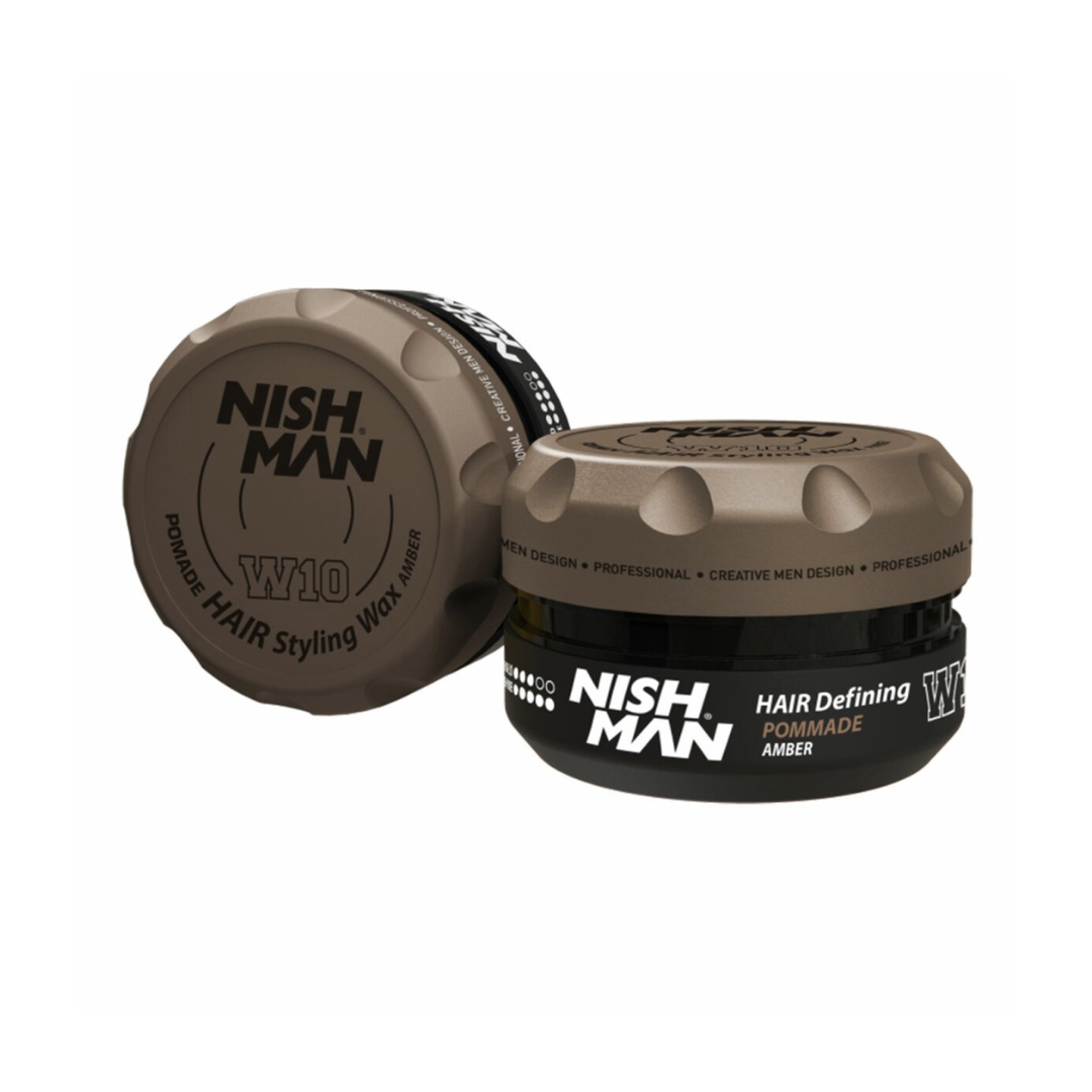 Hair Styling Amber Pomade W10 Nishman 100ML