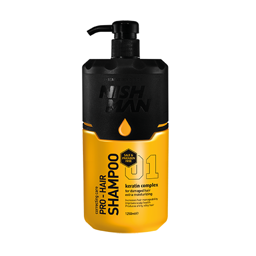 Shampoo Keratin Complex Nish Man 1250ml
