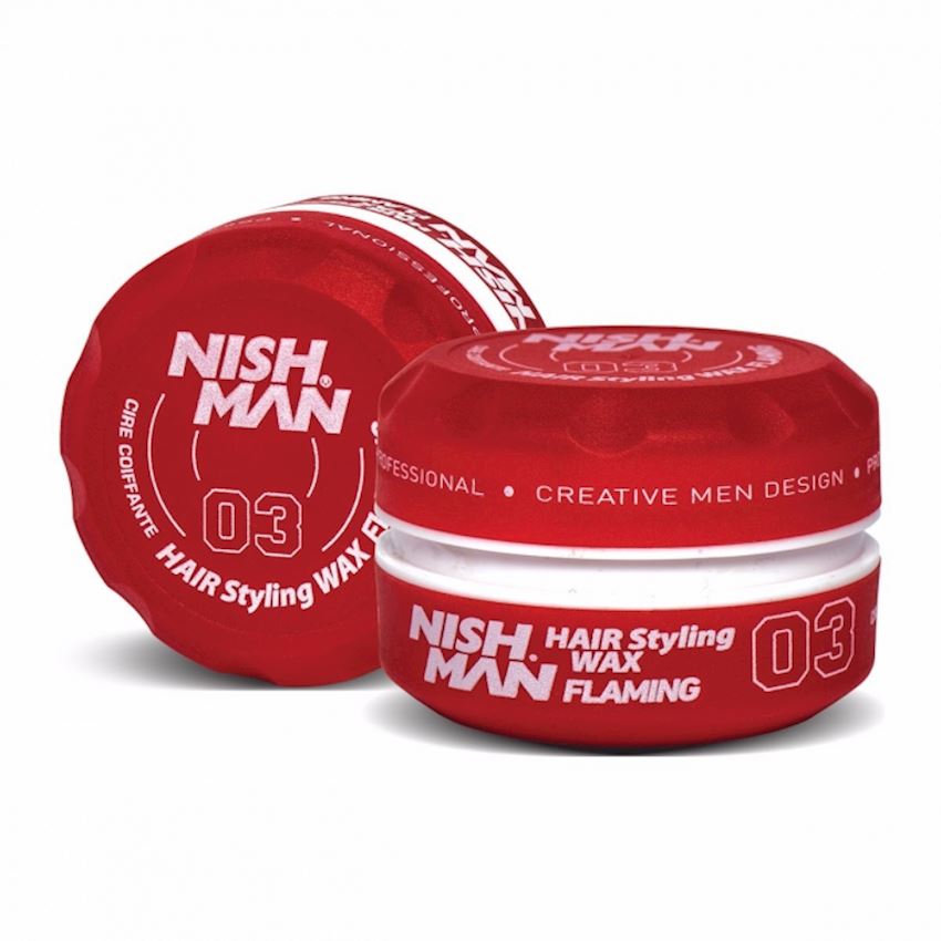 Hair Wax Flaming 03 Nish Man 150Gr