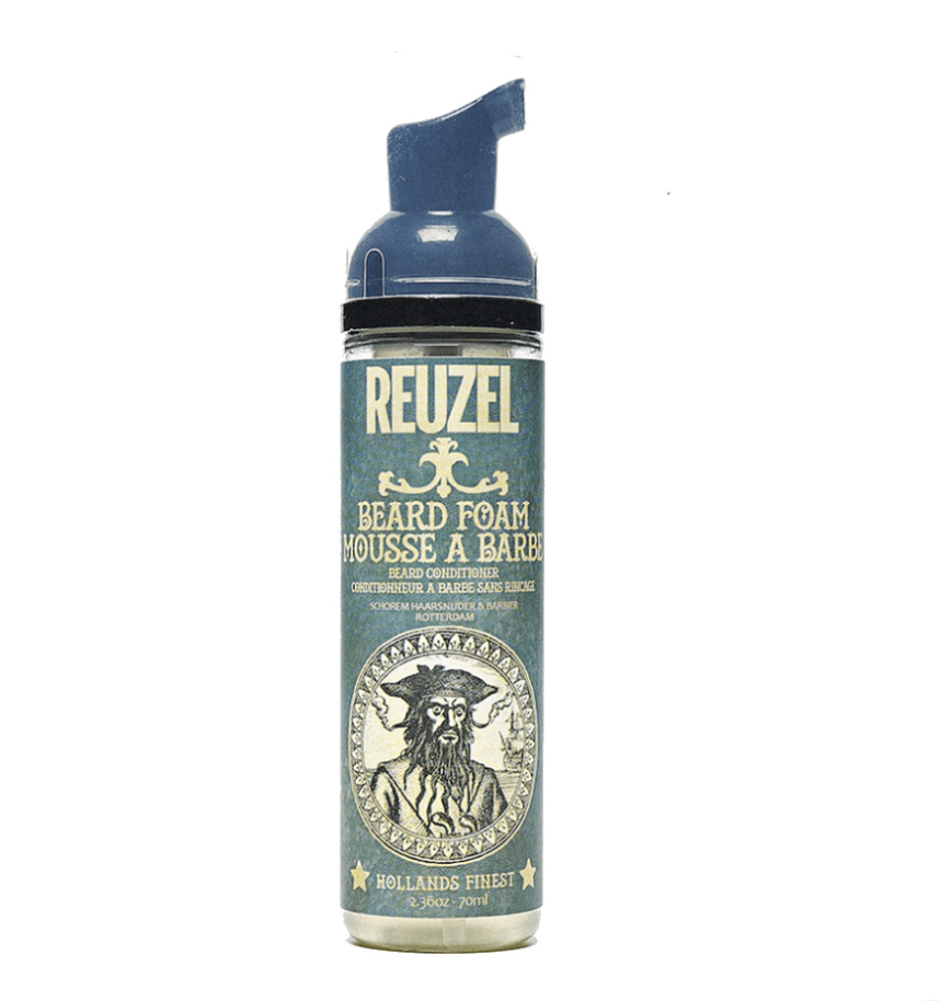 Beard Foam Reuzel 70gr - Espuma Hidratante para Barba