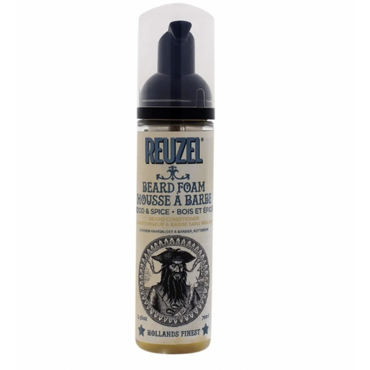 Beard Foam Reuzel 70gr - Espuma Hidratante para Barba
