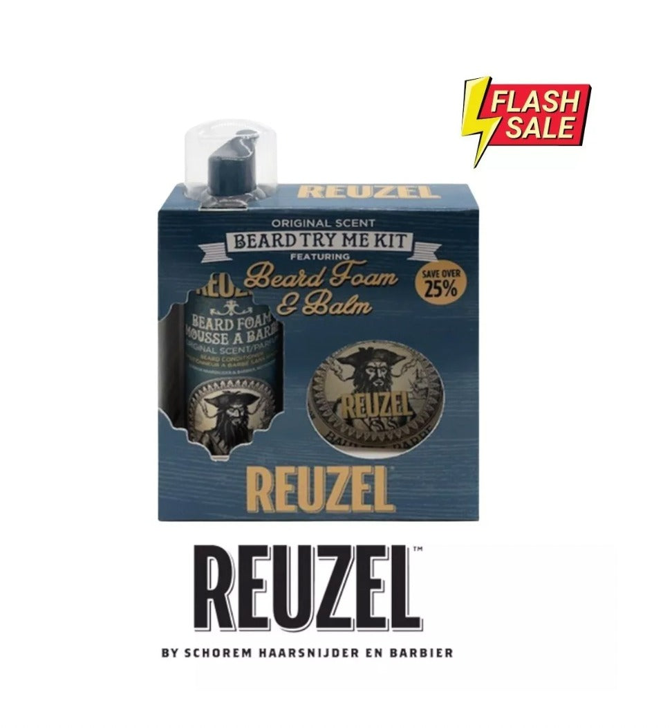 Pack Beard Foam 70ml & Balm 35gr - REUZEL