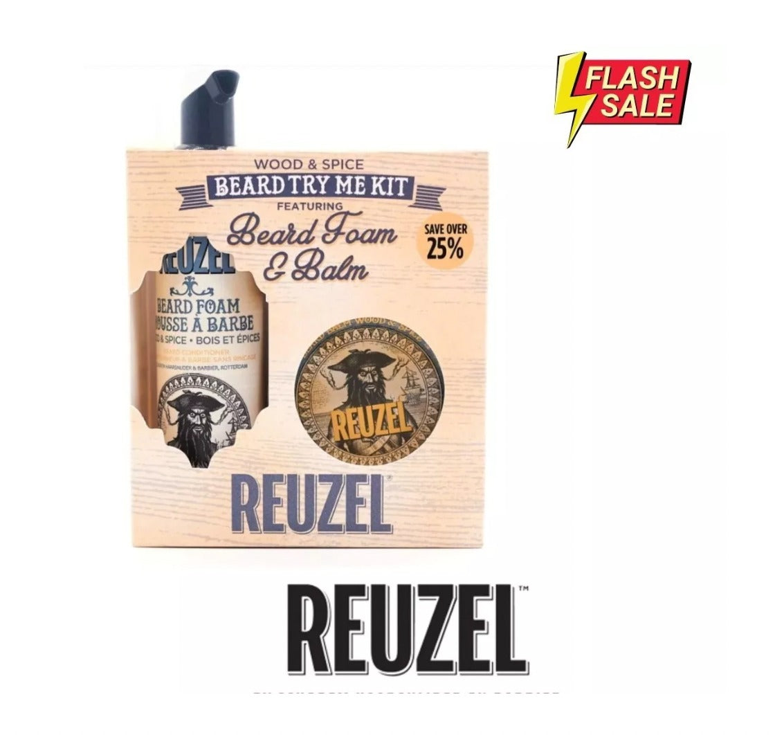 Pack Beard Foam 70ml & Balm 35gr - REUZEL