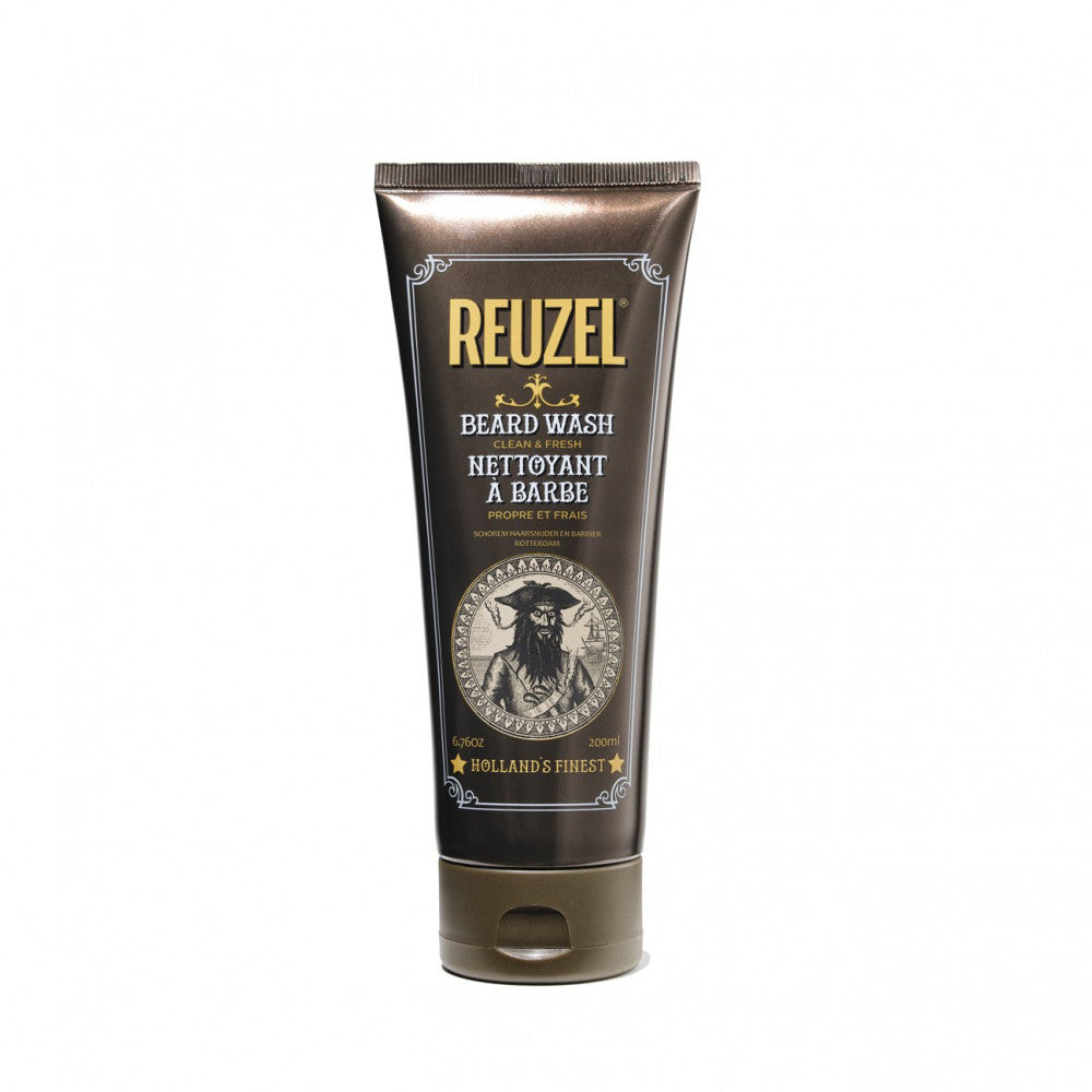 JABON BARBA REUZEL CLEAN Y FRESH - BEARD WASH 200ML