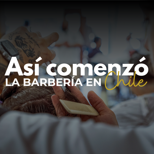 Así comenzó la barbería en Chile...