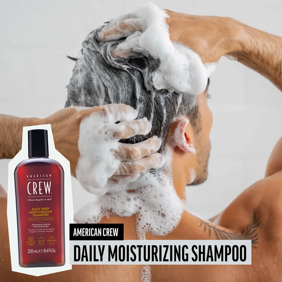 SHAMPOO DAILY DEEP MOISTURIZING - AMERICAN CREW 250ML