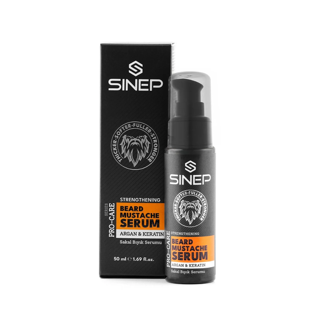 BEARD OIL ARGAN & KERATIN - SINEP 50ML
