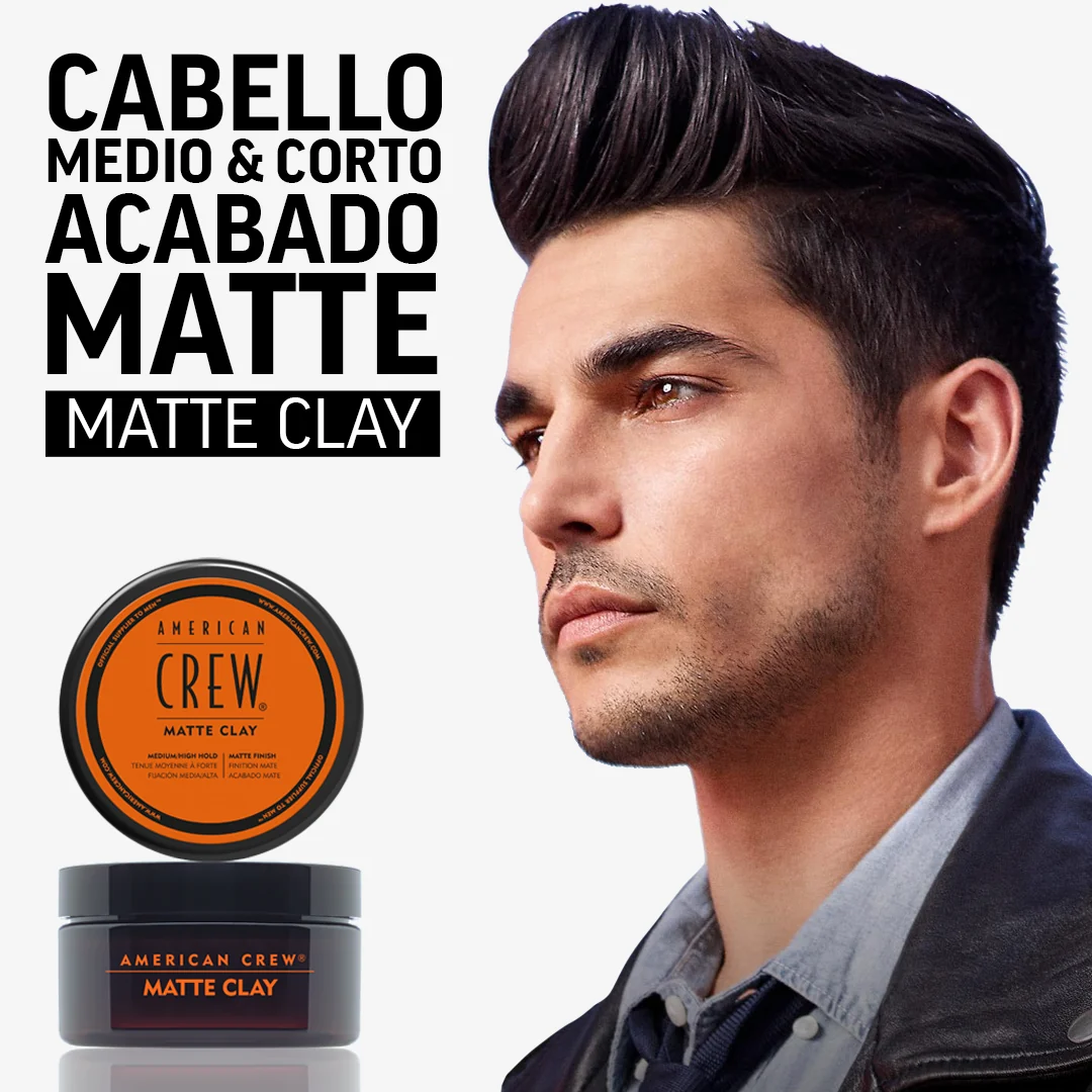POMADE MATTE CLAY - AMERICAN CREW 85GR