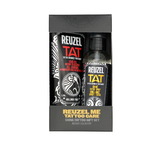 Pack Reuzel Tattoo Color Intenso: Vivid Gel + Shine Tattoo