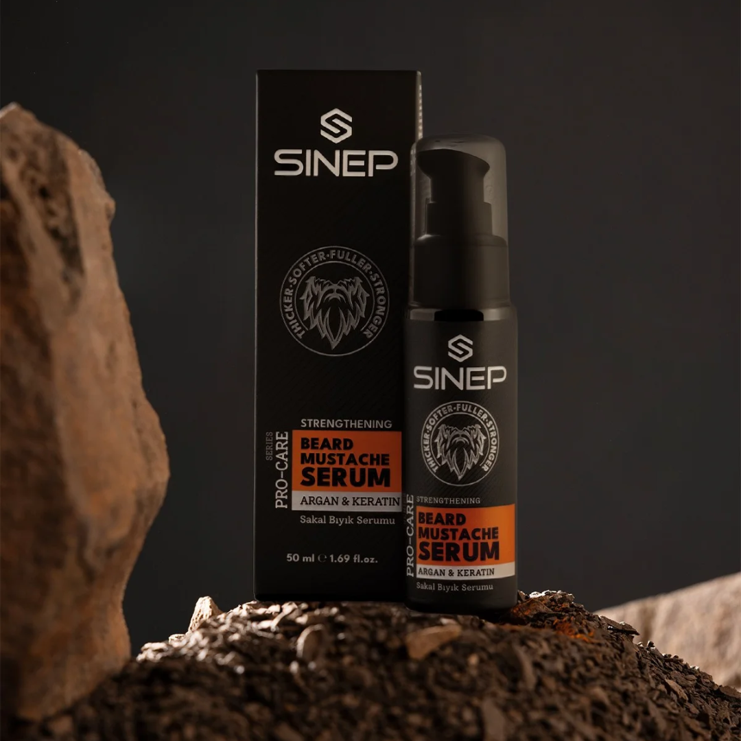 BEARD OIL ARGAN & KERATIN - SINEP 50ML