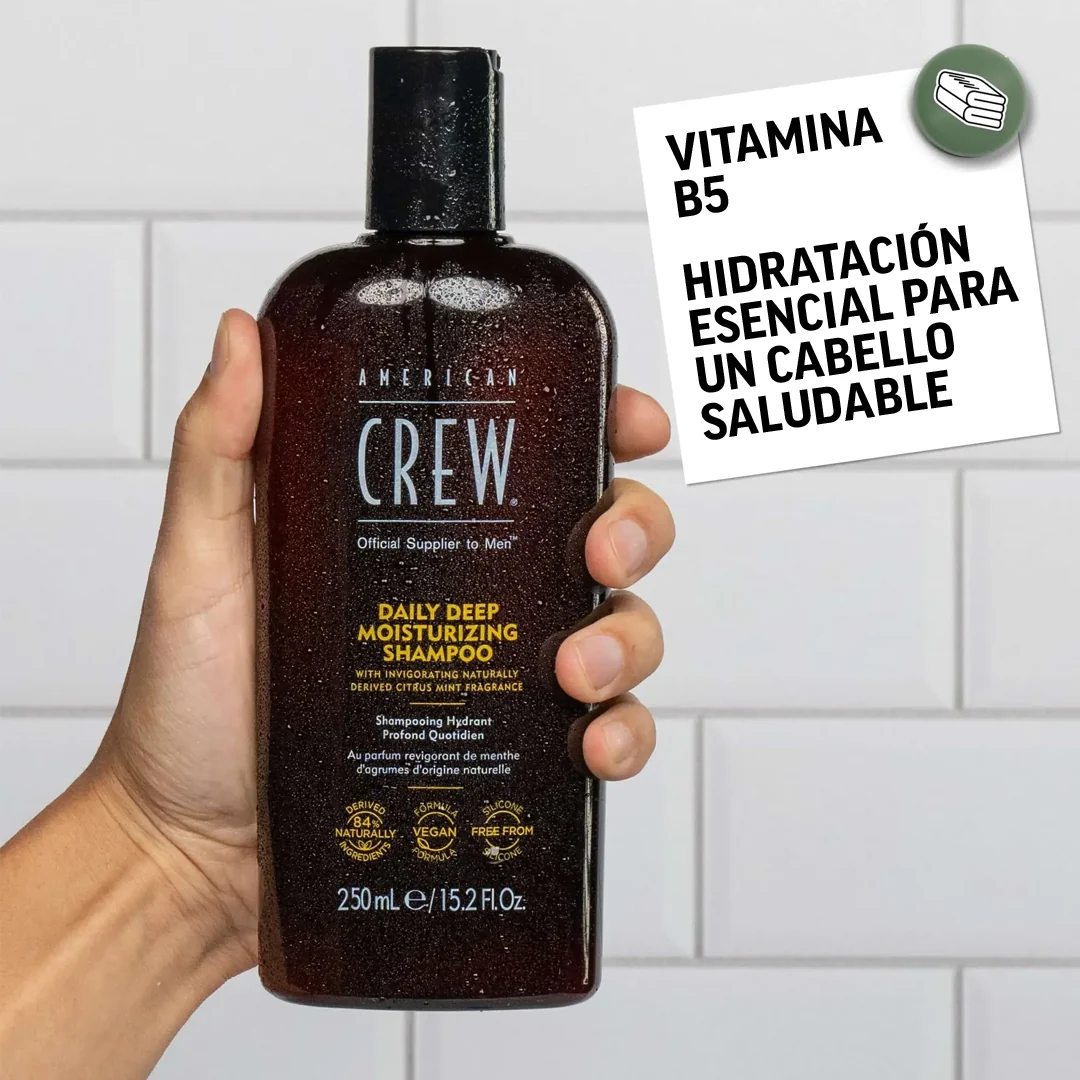 SHAMPOO DAILY DEEP MOISTURIZING - AMERICAN CREW 250ML