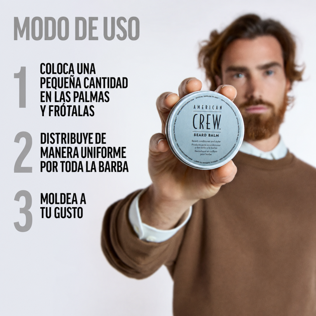 BALSAMO DE BARBA - AMERICAN CREW 60GR