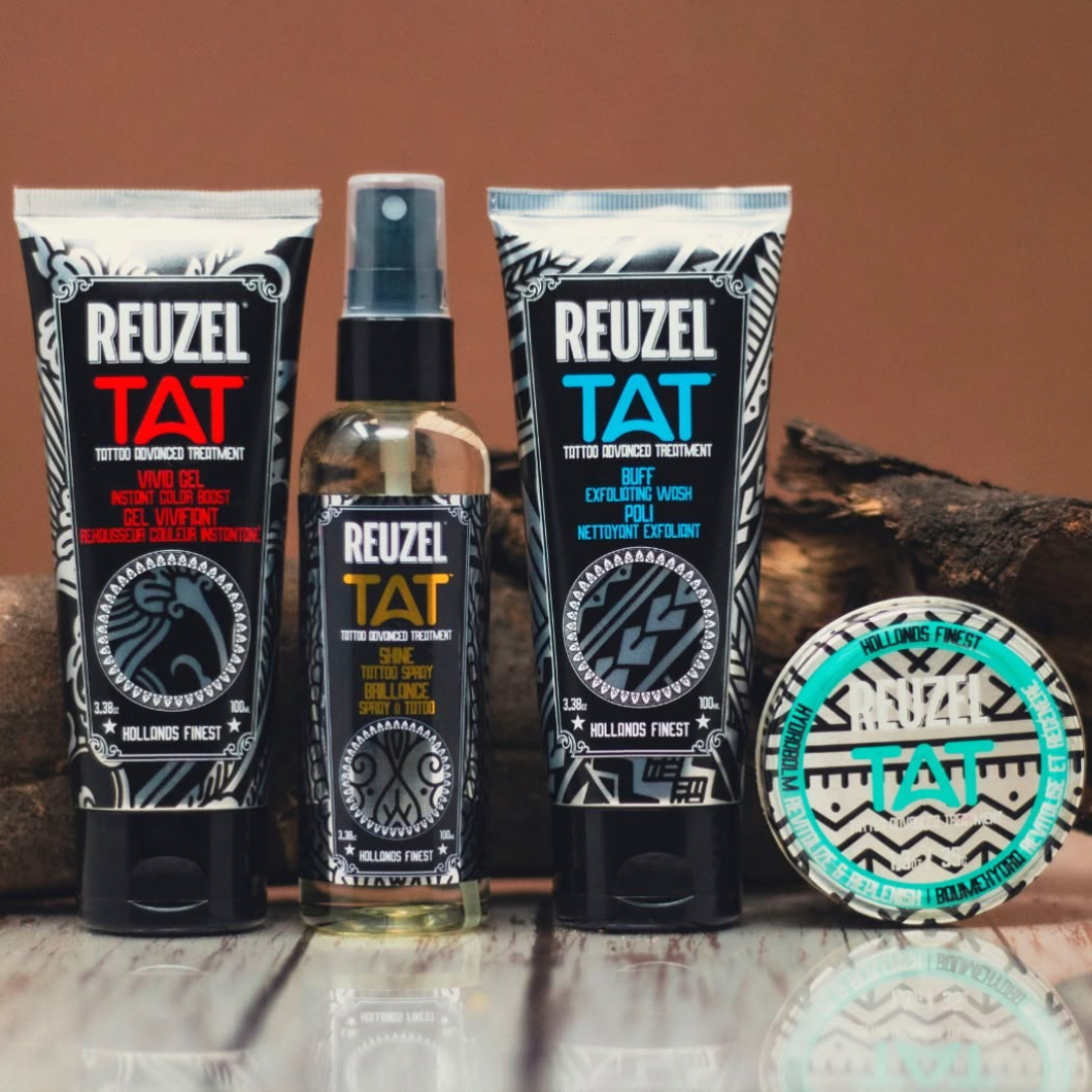 Pack Reuzel Tattoo Color Intenso: Vivid Gel + Shine Tattoo