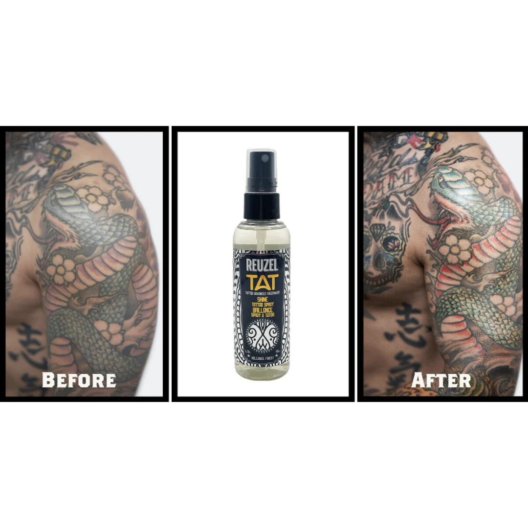 Shine Tattoo Spray Reuzel 100ml - Línea para Tatuajes