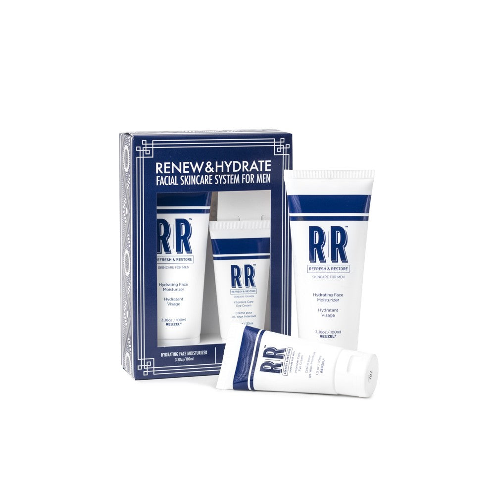 Pack Renew & Hydrate for Men Reuzel - Sistema de Cuidado Facial